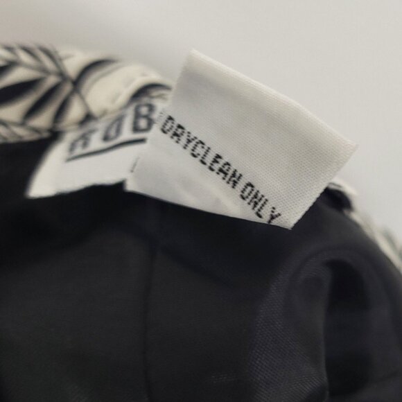 Vintage Silk Patterned Cropped Capri Pants - Picture 6 of 8